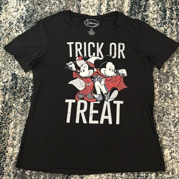 Disney Tops - Disney, mini and Mickey vampire trick or treat T-shirt